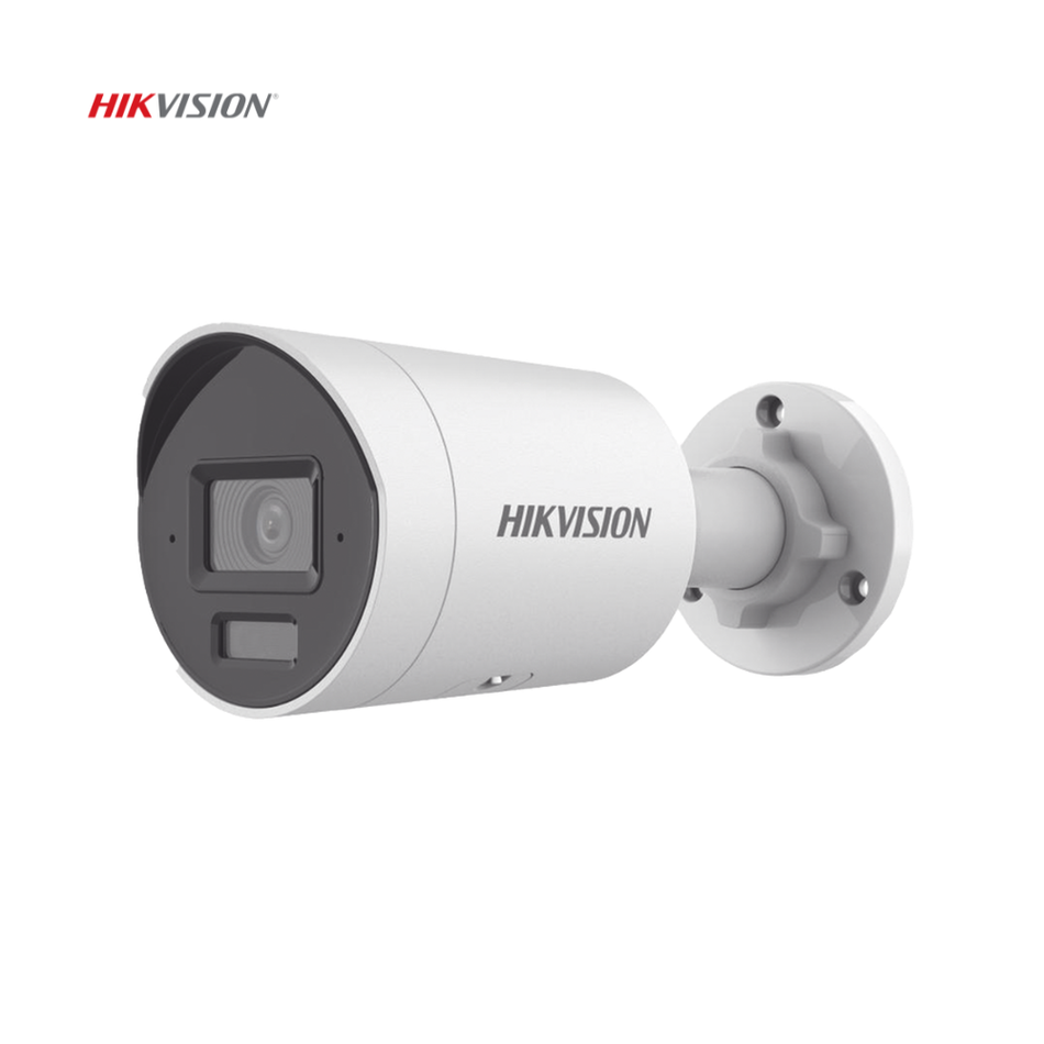 HIKVISION DS-2CD2083G2-LI2U CAMARA TUBO IP 8MP (4K) DOBLE MICROFONO 40 MTS IR / ACUSENSE / WDR 120 DB / MICRO SD / ACUSEARCH