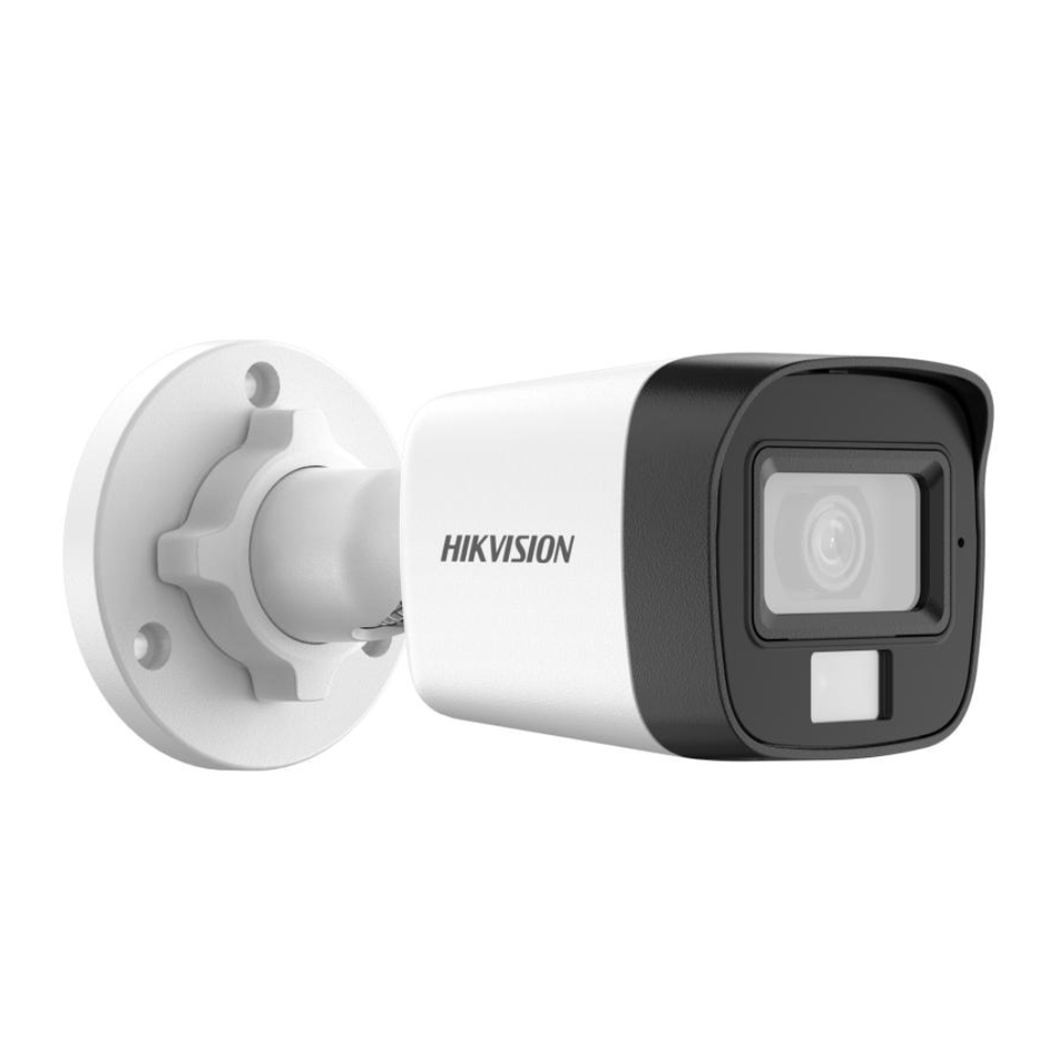HIKVISION DS-2CE16D0T-LPFS CÁMARA DE SEGURIDAD 2MP LENTE FIJO IR20 AUDIO