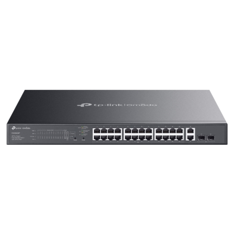 TP-LINK ES228GMP SWITCH OMADA AGILE DE 28 PUERTOS GIGABIT CON 24 PUERTOS POE+