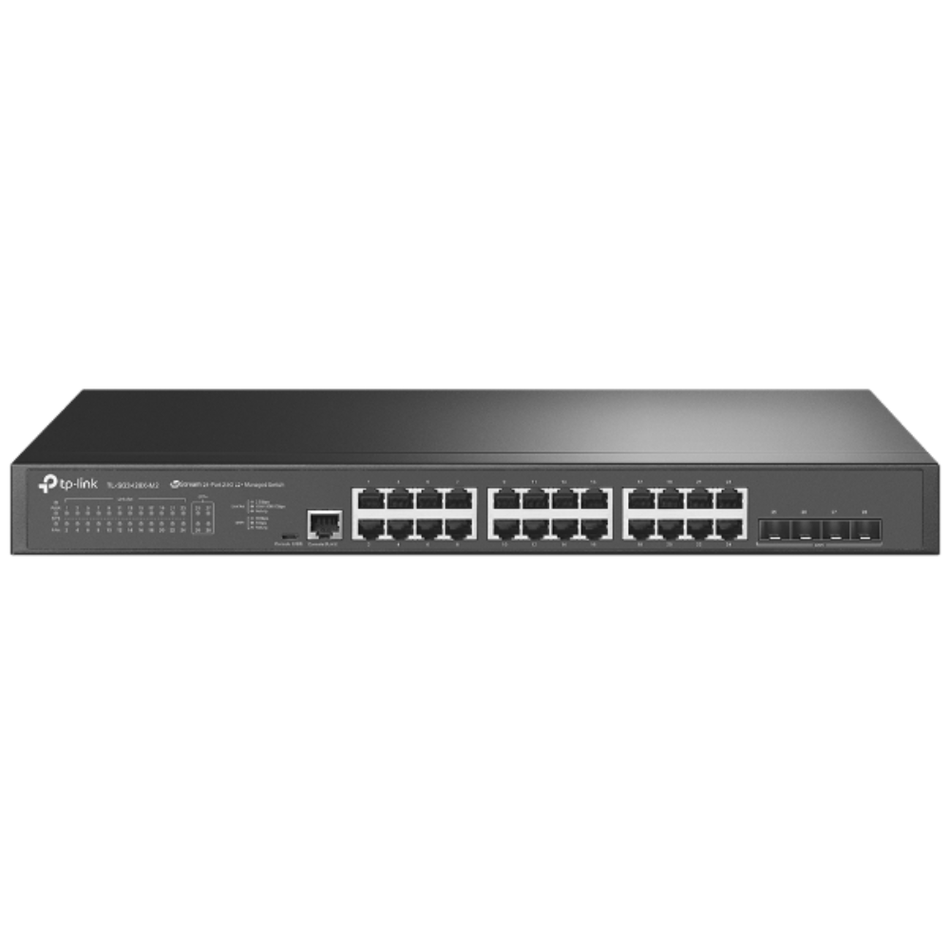 TP-LINK SG3428X-M2 SWITCH OMADA L2 CON 24 PUERTOS 2.5GB Y 4 SFP 10GE