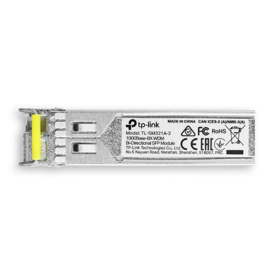 TP-LINK SM321A-2 MÓDULO TRANSCEPTOR SFP BIDIRECCIONAL 1000BASE-BX WDM MONOMODO GIGABIT