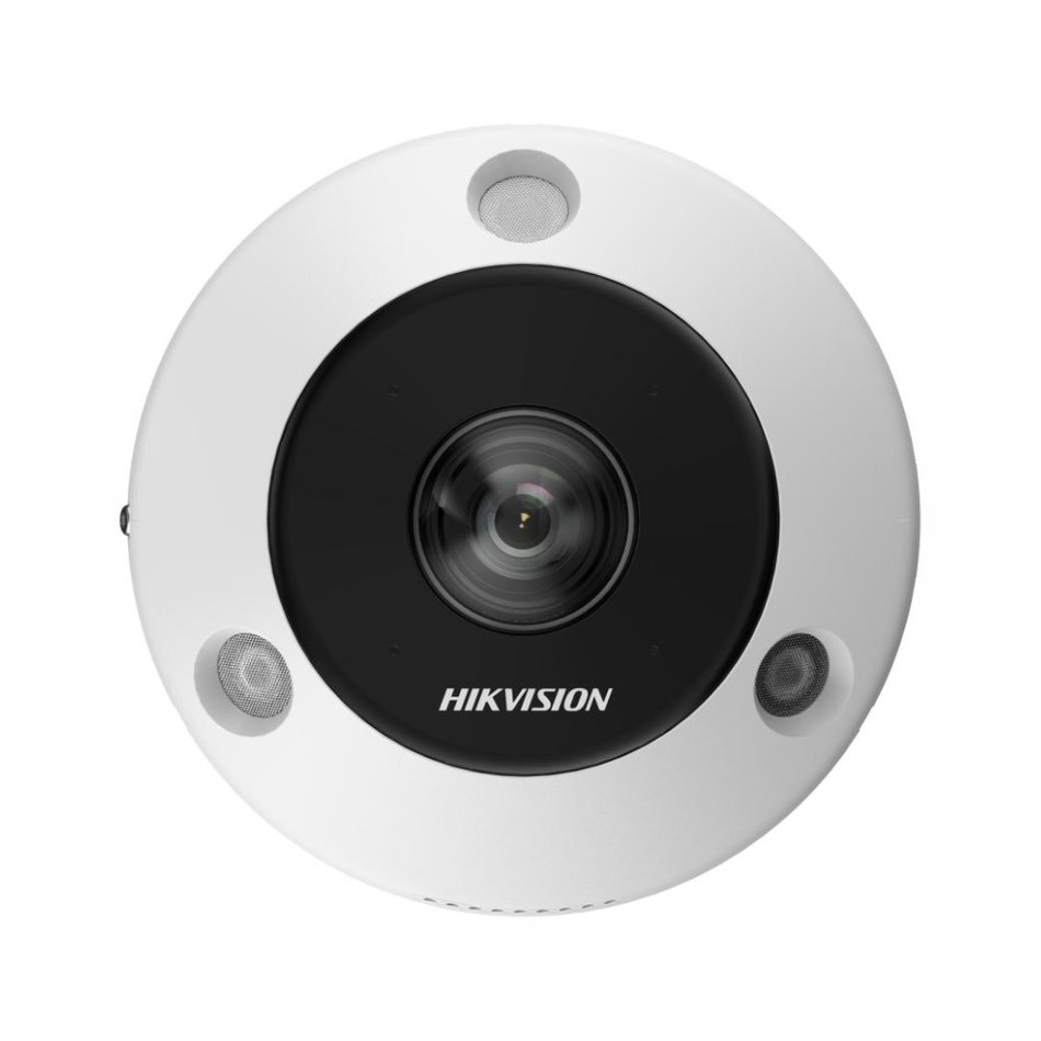 HIKVISION DS-2CD6365G1-IVS CAMARA OJO DE PEZ IP 6MP 360° GRADOS / LENTE 1.27MM / EXTERIOR / CON HEAT MAP