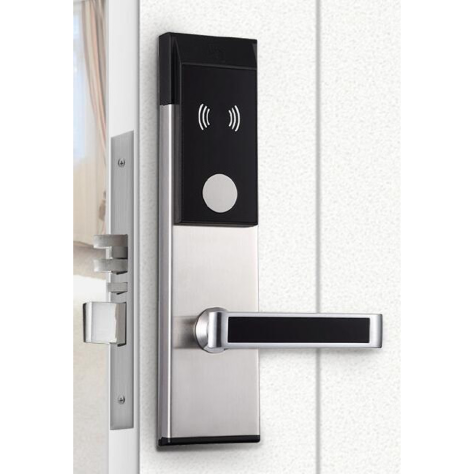 ZKTECO LH6000/R CERRADURA HOTELERA DERECHO CON LECTOR DE TARJETA MIFARE