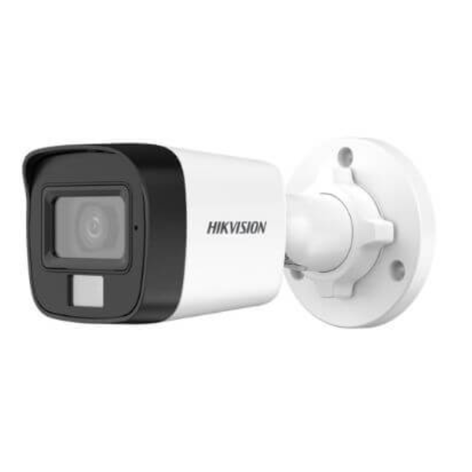 HIKVISION HK-DS-2CE16U0T-LPF CAMARA DE SEGURIDAD TUBO EXTERIOR 8MP LENTE 2.8MM IR30M