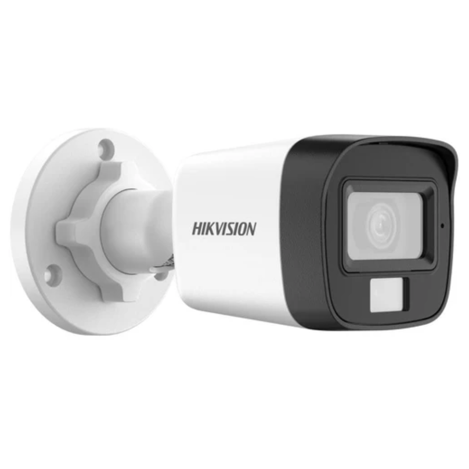 HIKVISION HK-DS-2CE16U0T-LPF CAMARA DE SEGURIDAD TUBO EXTERIOR 8MP LENTE 2.8MM IR30M