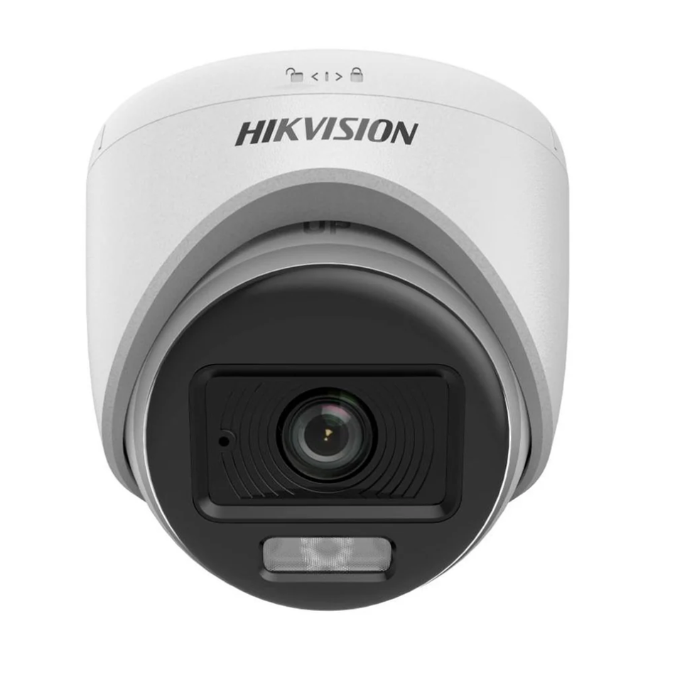 HIKVISION DS-2CE70KF0T-LPFS CÁMARA DE SEGURIDAD 5MP LENTE FIJO IR20 AUDIO