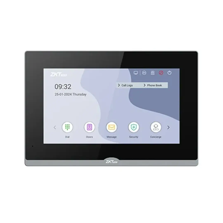 ZKTECO VT07-B26L-W MONITOR WIFI DE VIDEO PORTERO 7" COMPATIBLE CON VEX-B25L- VE01-B24L-W