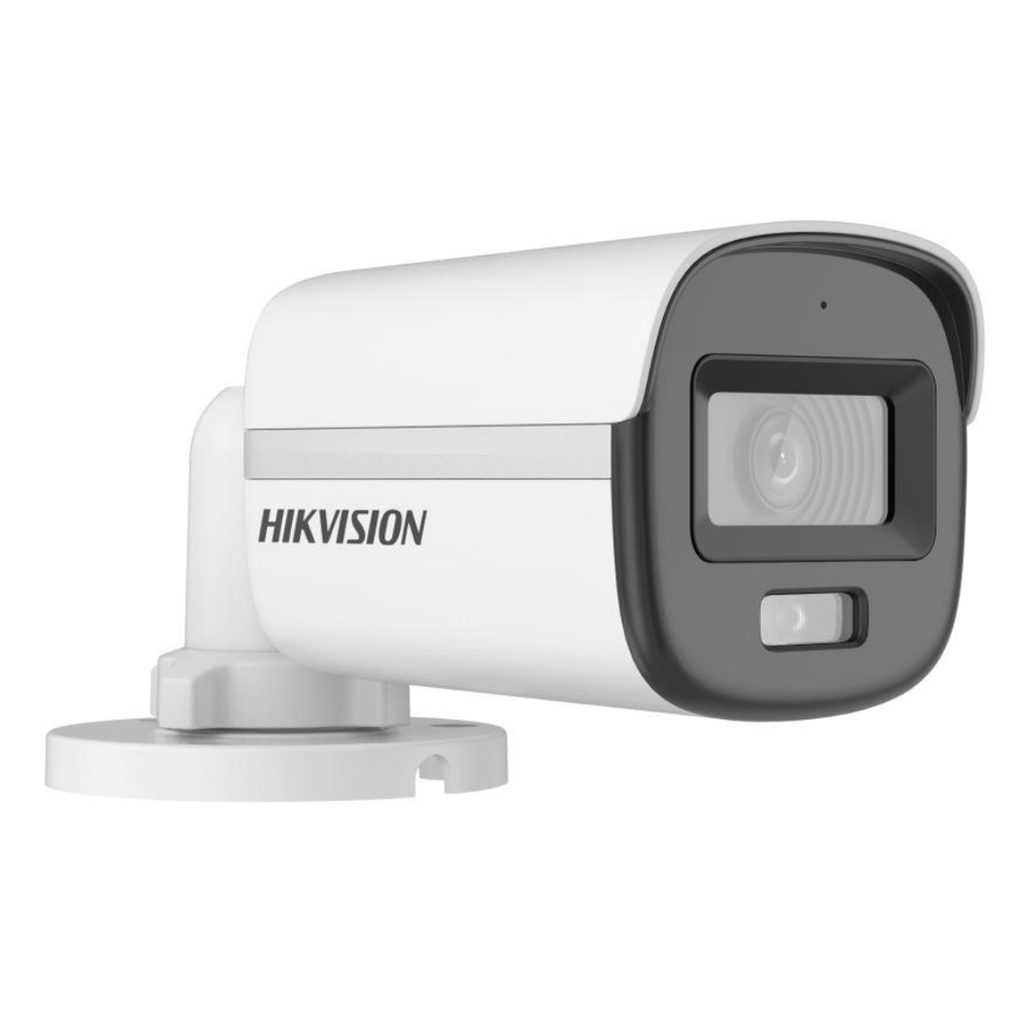 HIKVISION DS-2CE10KF0T-LFS CAMARA DE SEGURIDAD 5MP LENTE FIJO IR20 CON AUDIO