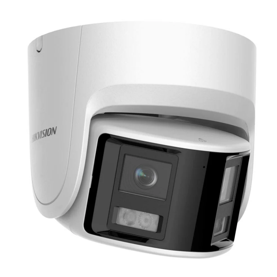 HIKVISION DS-2CD2347G2P-LSU/SL CAMARA DE SEGURIDAD IP  PANORAMICA 4MP 180º IR30 AUDIO ALARMA