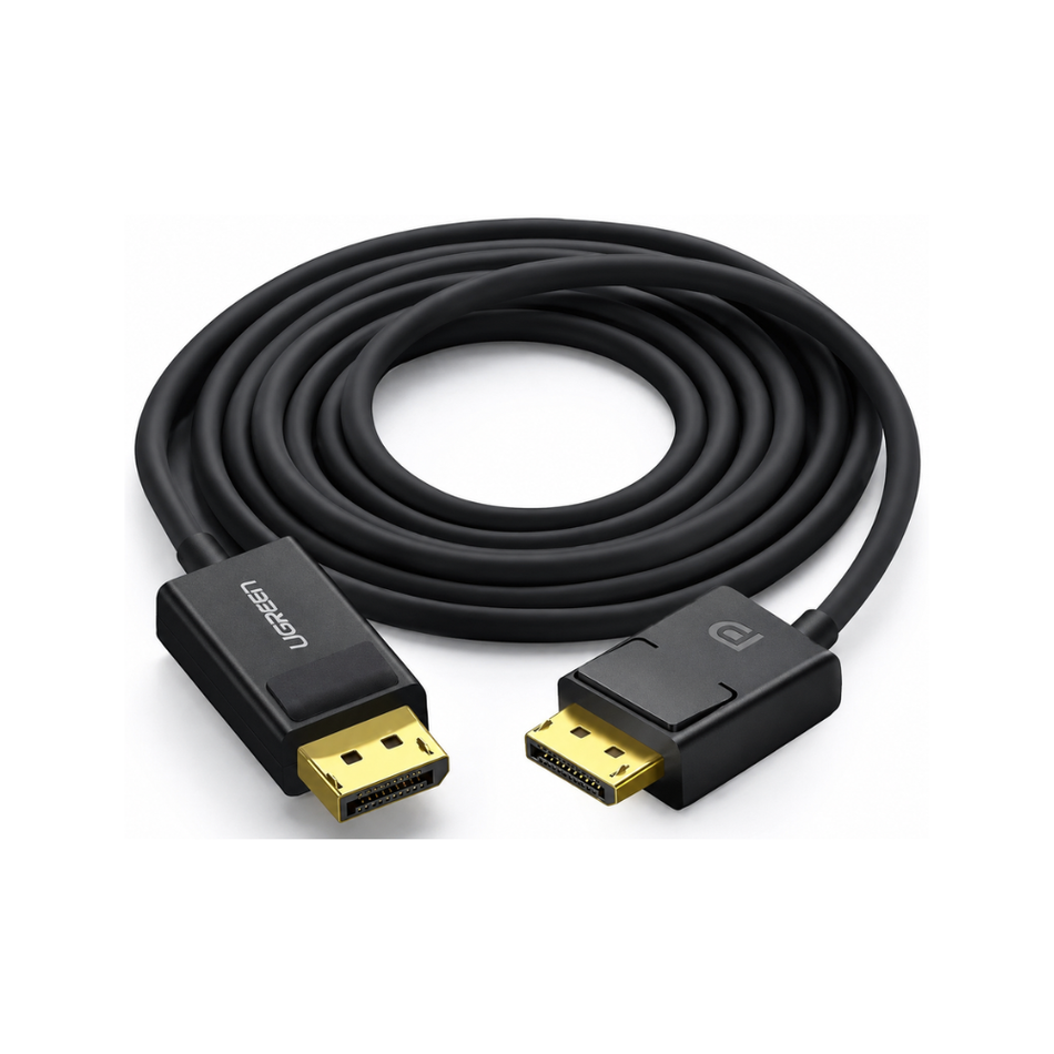 UGREEN 10211 -DP102 - CABLE DISPLAY PORT 1.2 - MACHO A MACHO - 2 MTS