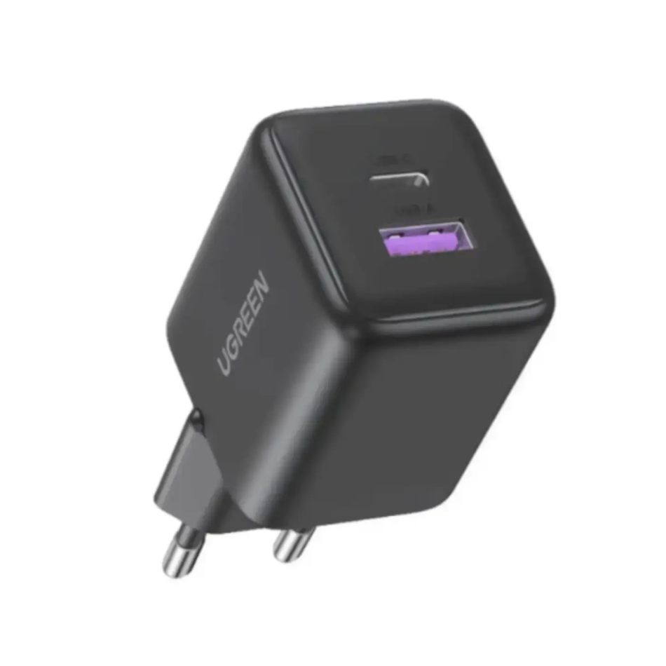 UGREEN 65025 - X516 UGREEN FAST CHARGER 30W 2-PORT GAN