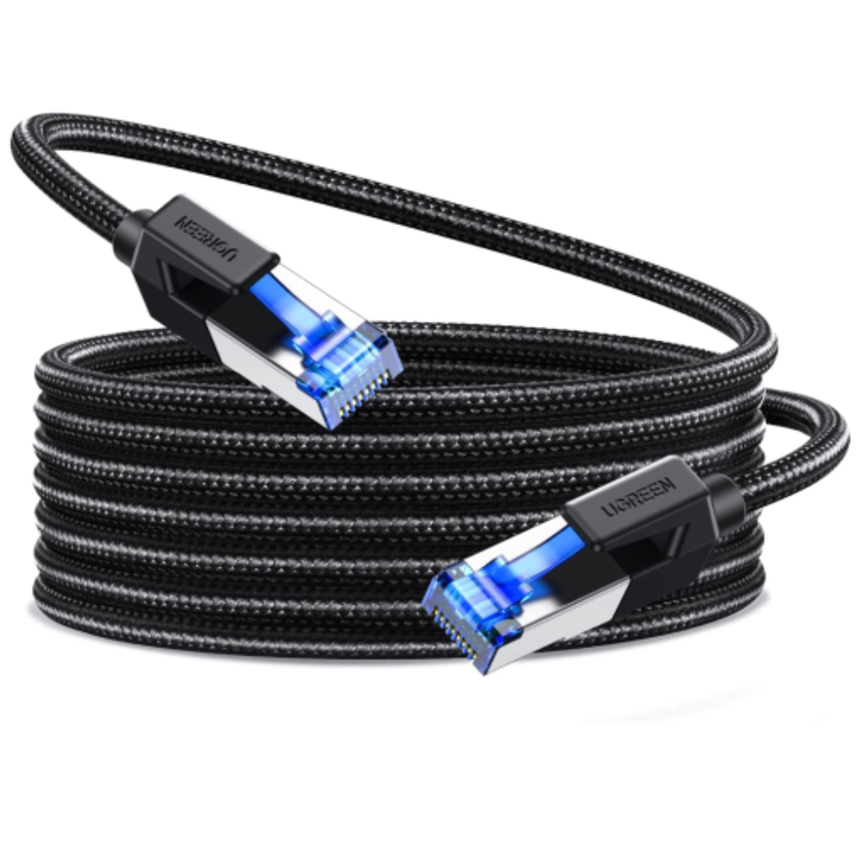 UGREEN 80433 - NW153 CABLE CAT8 - 5 MTS - TRENZADO REDONDO BLINDADO