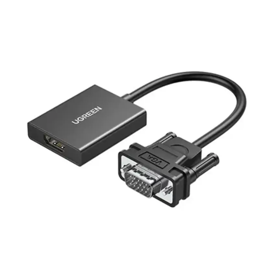 UGREEN 50945 - CM513 CONVERTIDOR VGA MACHO A HDMI HEMBRA