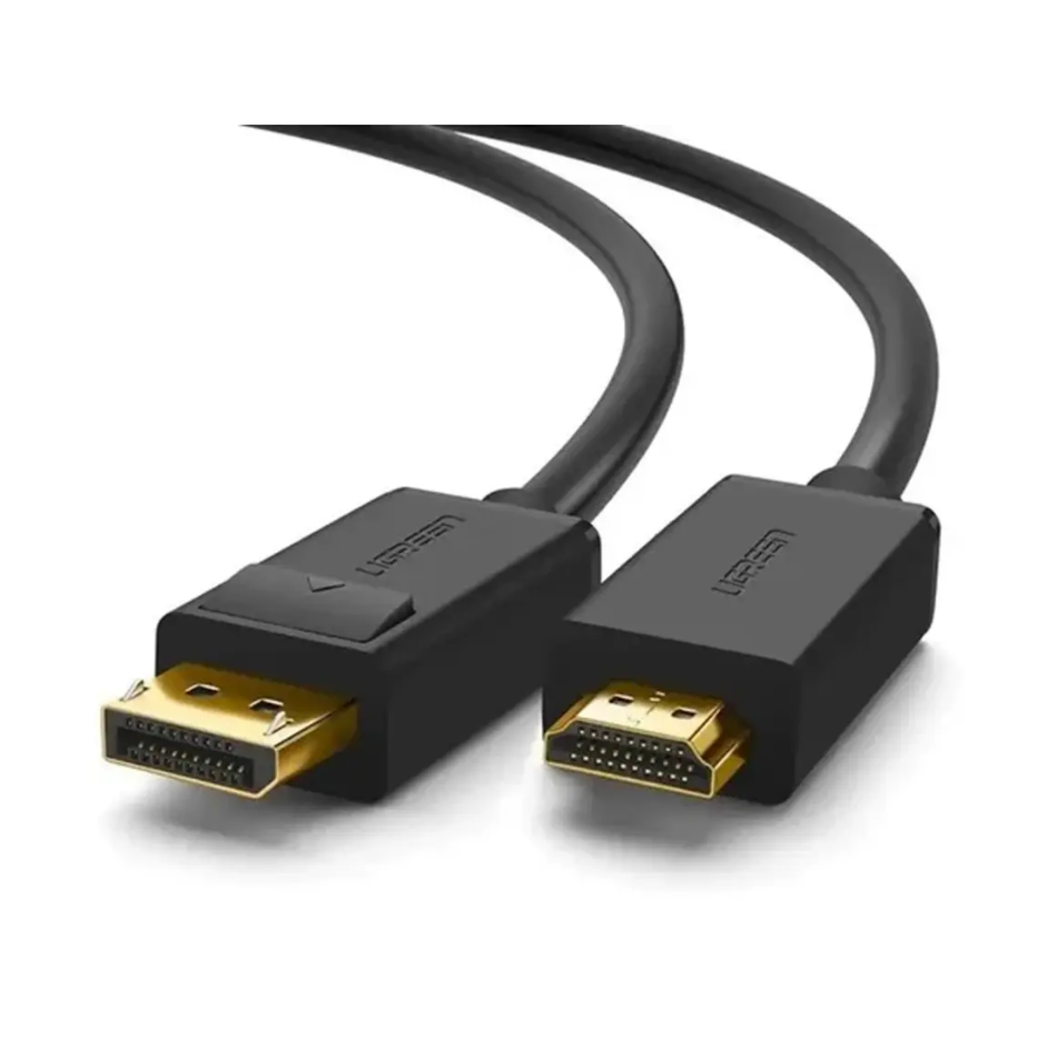 UGREEN 10203 - DP101 CABLE DP MACHO a HDMI MACHO - 3 MTS - NEGRO