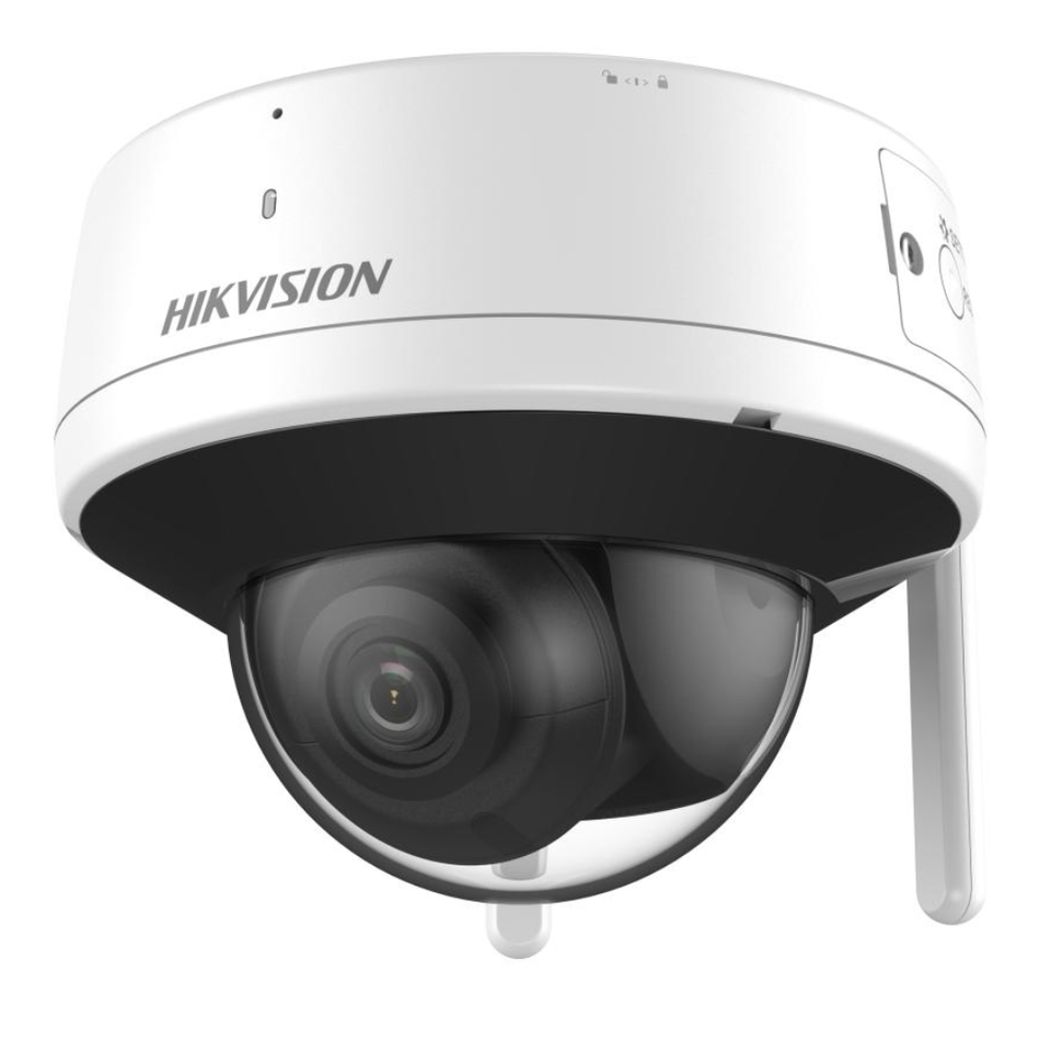 HIKVISION DS-2CV1143G2-IDWF CÁMARA DE SEGURIDAD DOMO FIJO 4MP WIFI PARA EXTERIORES CON MICRÓFONO INTEGRADO