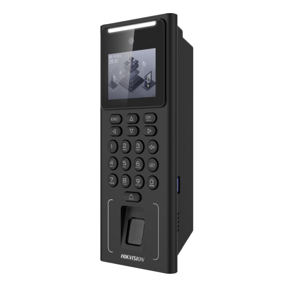 HIKVISION DS-K1T321EFWX-B CONTROL DE ACCESO Y ASISTENCIA WIFI CON BATERÍA – ROSTRO, HUELLA Y TARJETA