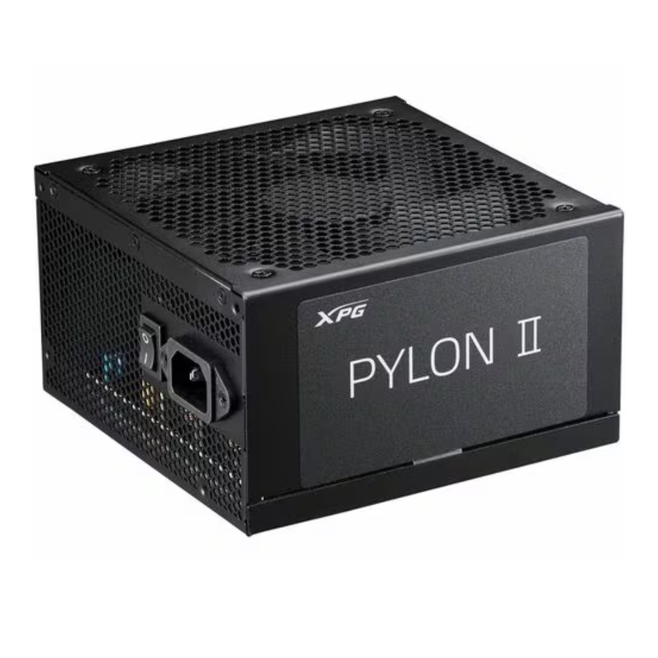 ADATA FUENTE DE ALIMENTACION  PYLON 650B DE 650W PARA PC, CERTIFICACIÓN 80 PLUS BRONZE – PYLON650B-BKCUS