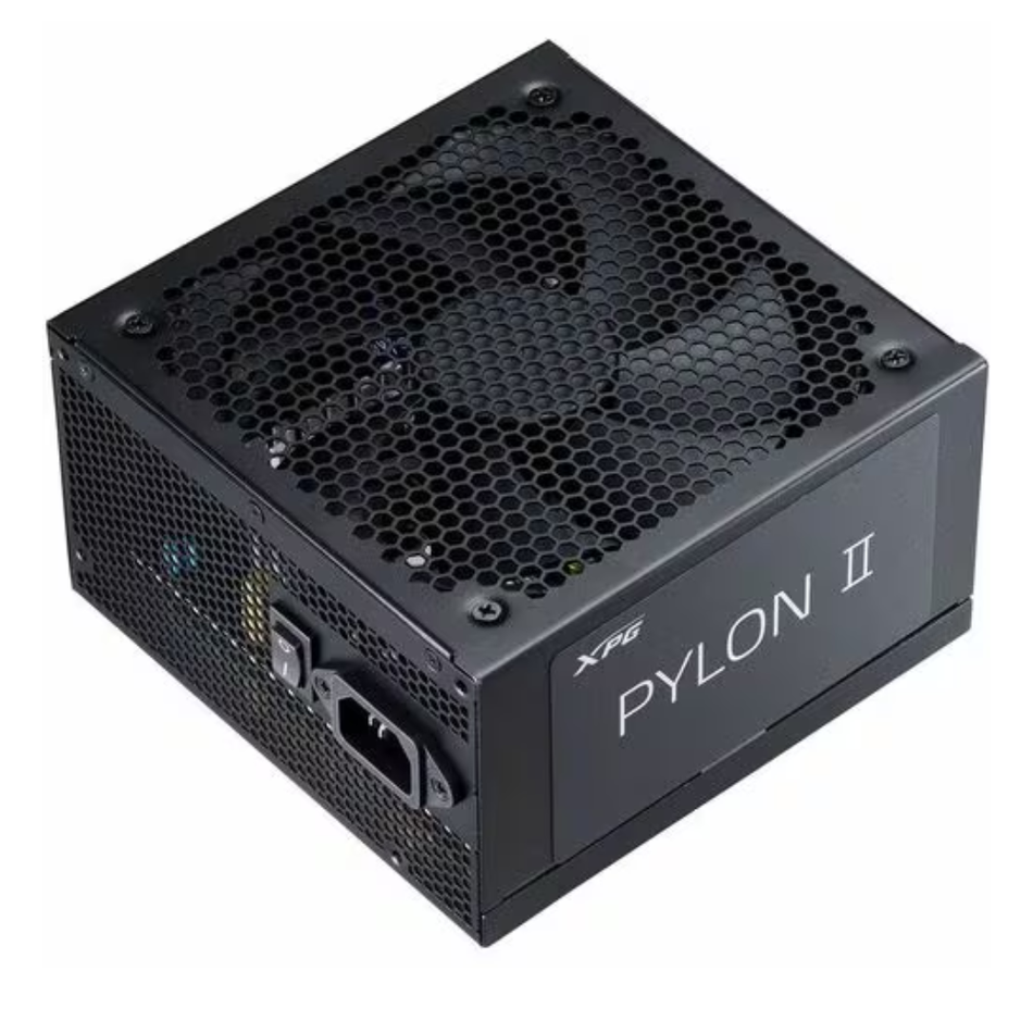 ADATA FUENTE DE ALIMENTACION  PYLON 650B DE 650W PARA PC, CERTIFICACIÓN 80 PLUS BRONZE – PYLON650B-BKCUS