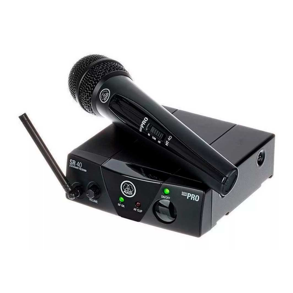 AKG WMS40 MINI MICROFONO INALAMBRICO VOCX1 US45 NEGRO