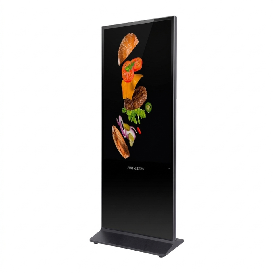 HIKVISION DS-D6055UL-B/S TÓTEM INTERACTIVO  55" DE PARED CORTEX-A17 ANDROID 8.1 4K 2GB + 16GB