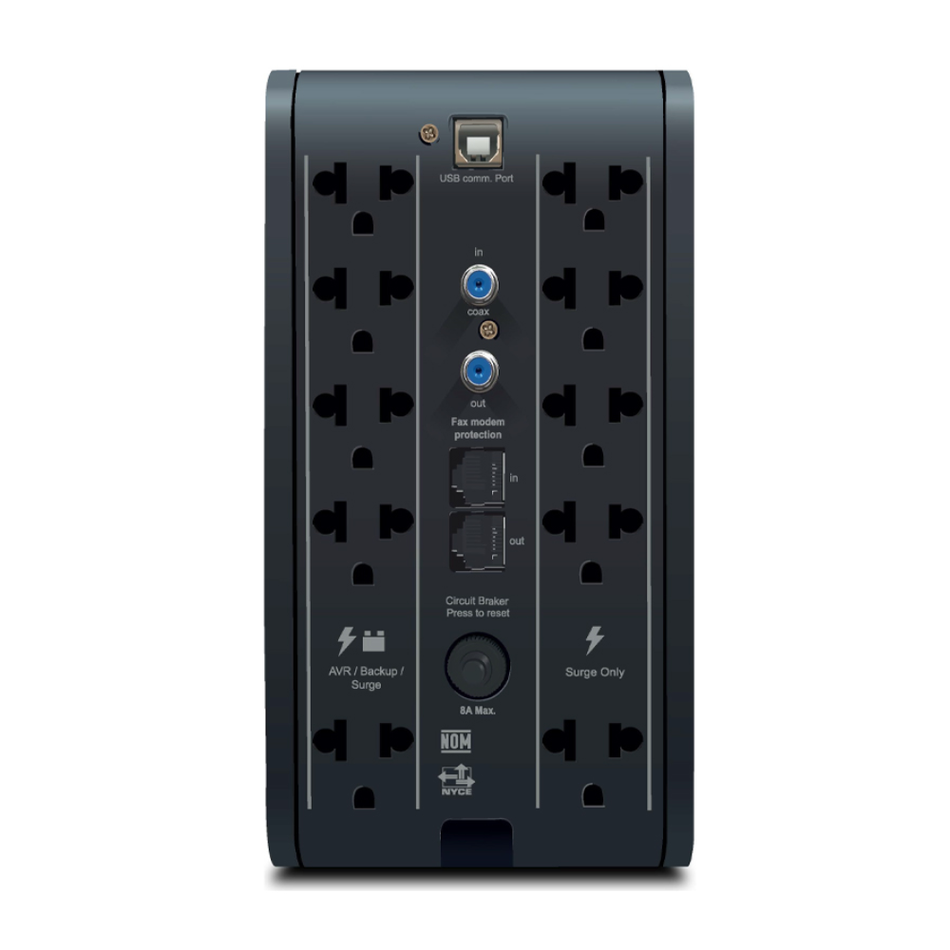 UPS CDP R-SMART751I 750VA/375W AUTONOMIA 20MIN (R-SMART751I)