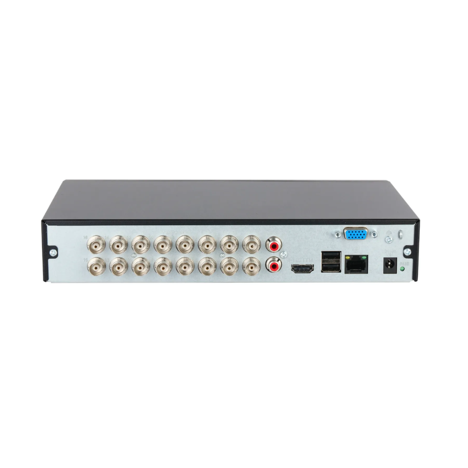 DAHUA DH-XVR1B16-I/T XVR 16 Canales Penta-brid 1080N/720P WizSense AI 1 Bahía HDD Audio Bidireccional
