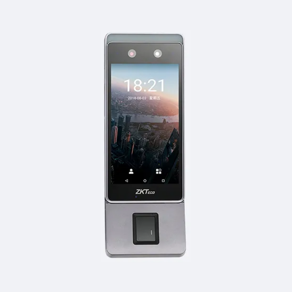 ZKTECO HORUS-E1-FP CONTROL DE ASISTENCIA CON VERIFICACIÓN DE ROSTRO + HUELLA (SENSOR Z-ID) + RFID