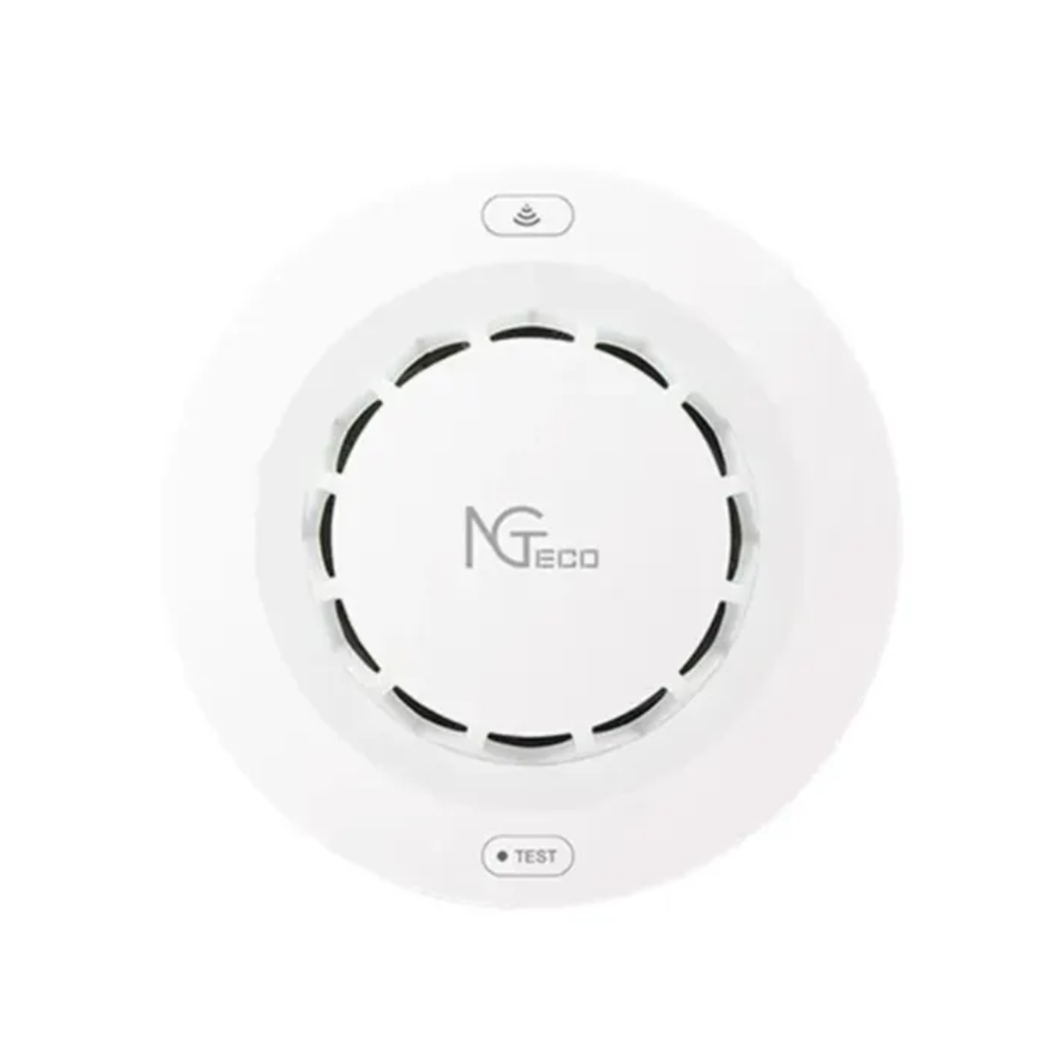 NGTECO NG-SD10 - DETECTOR DE HUMO WIFI 2.4 GHZ - ALCANCE DETECCION 20 MTS