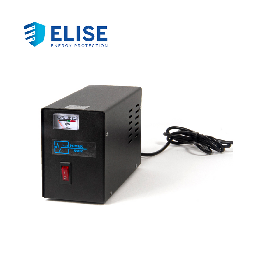 ESTABILIZADOR ELISE IEDA PODER SAFE LCR10-4.5%, SOLIDO, 1KVA, 220V.