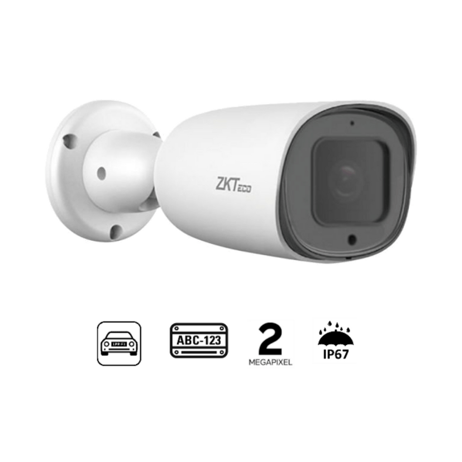 ZKTECO BL-852Q38A-LP CAMARA DE RECONOCIMIENTO DE PLACAS VEHICULARES