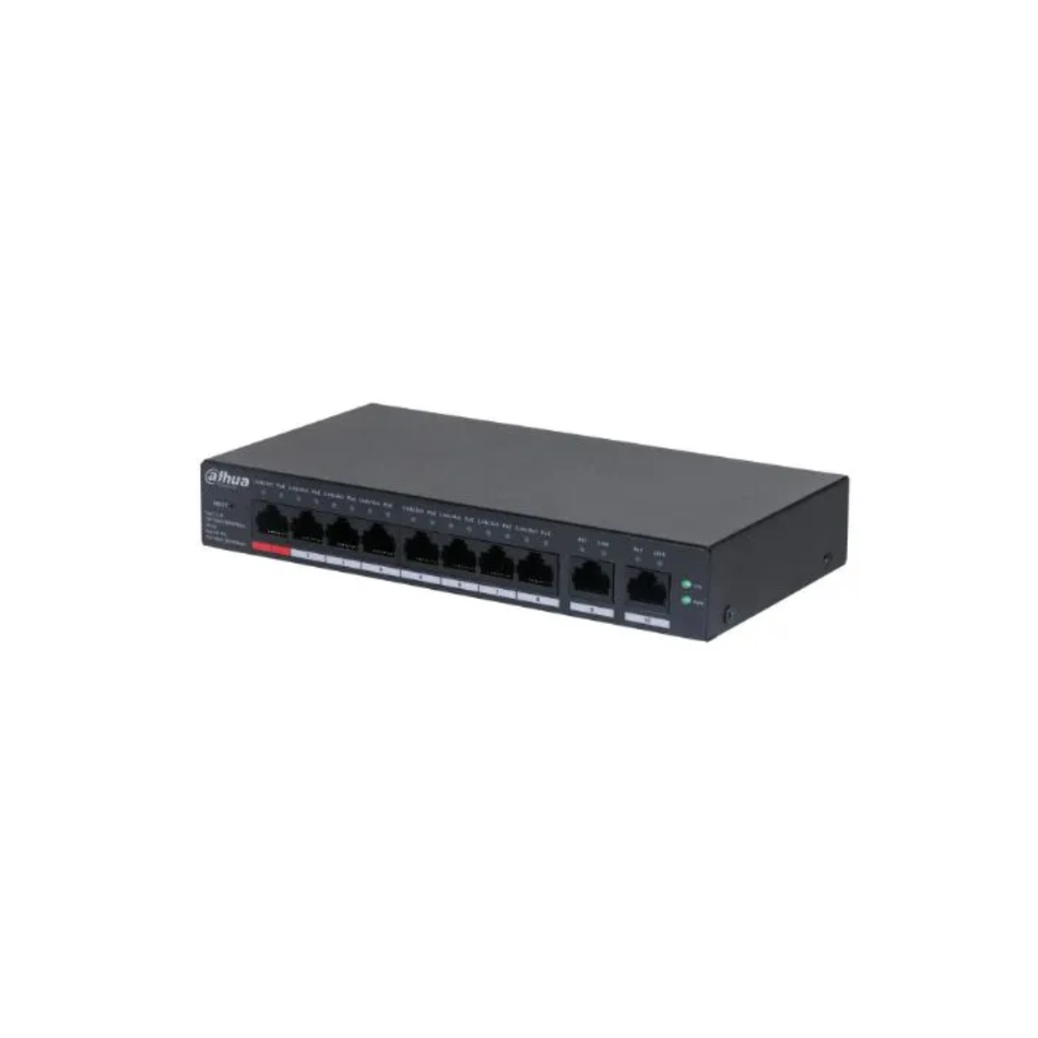 DAHUA DH-CS4010-8GT-110 SWITCH POE CLOUD (DOLYNK) L2 GIGABIT 10P (8P POE + 2P SFP UPLINK) 110W (P1-2 90W)