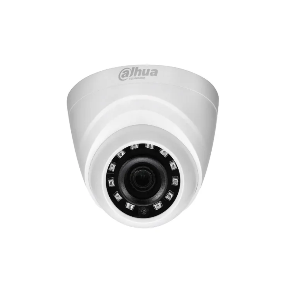DAHUA DH-HAC-HDW1800RN Cámara Domo Eyeball HDCVI 8MP con Lente 2.8mm y Visión Nocturna IR 20m