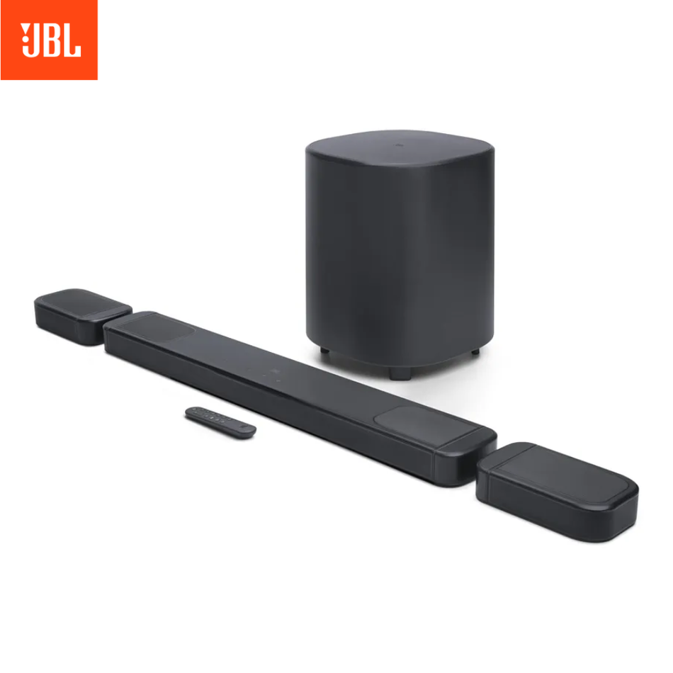 BARRA DE SONIDO JBL BAR 1000MK2 BLUETOOTH WI-FI 960 W DOLBY ATMOS/DTS -  JBLBAR1000M2BLKAM