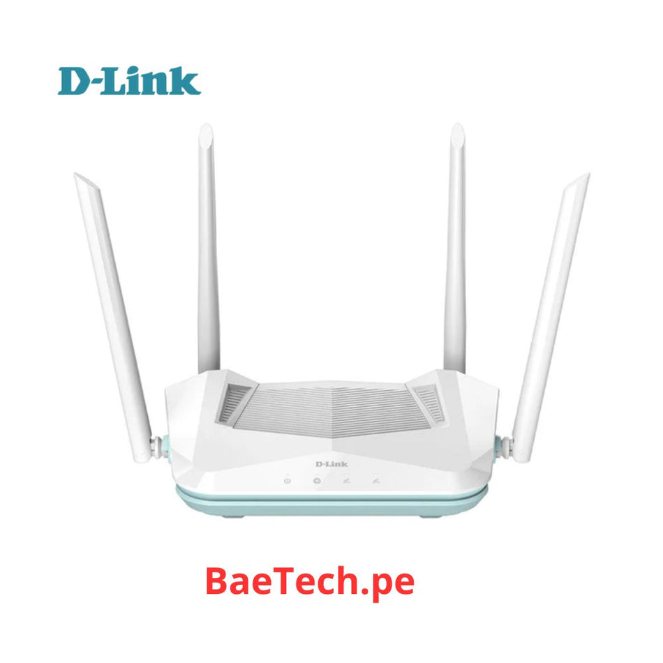 D-LINK R15 ROUTER WIFI 6 INTELIGENTE DOBLE BANDA 2.4-5GHZ AX1500 COMPATIBLE CON ALEXA Y GOOGLE ASSISTANT