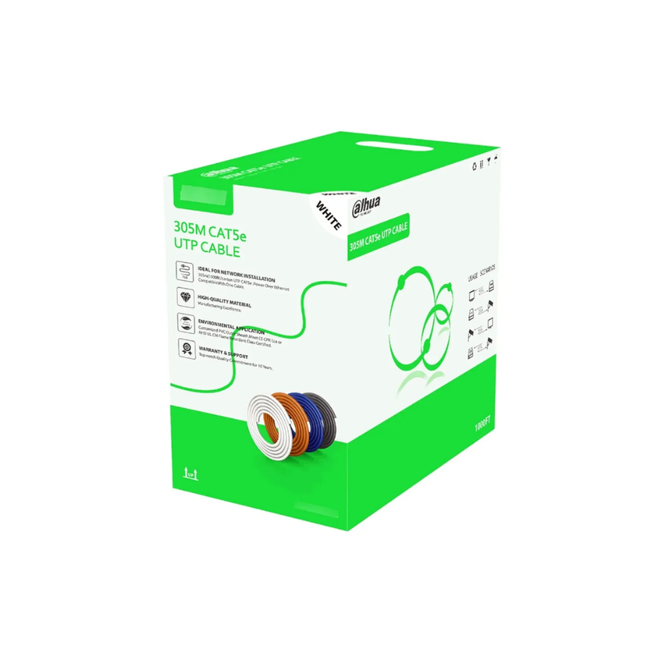 DAHUA DH-PFM922I-5EUN-C CABLE UTP CAT5E CCA 305M (POE ROHS)