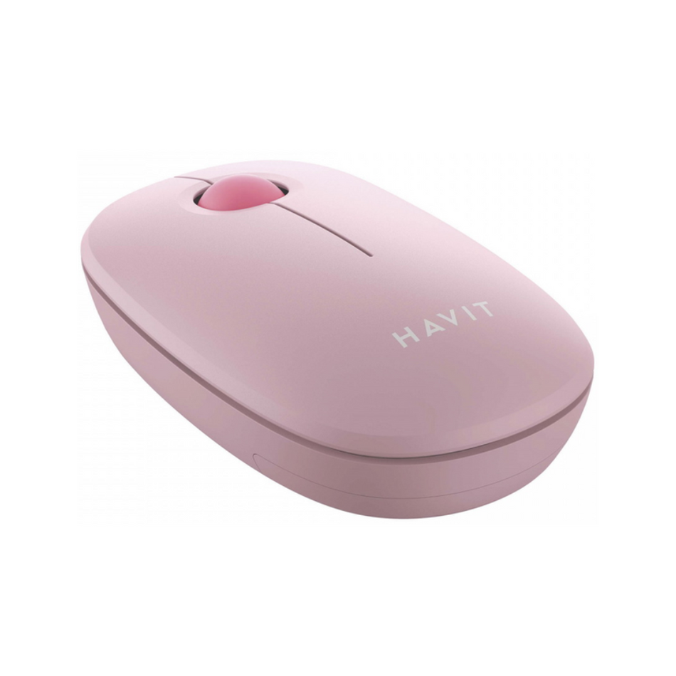 HAVIT MS57GT - MOUSE INALAMBRICO ROSADO 2.4 GHZ - 1600 DPI