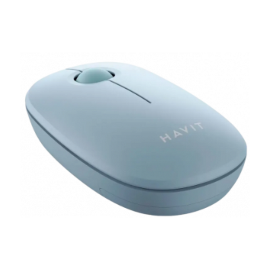 HAVIT MS57GT-LIGHT BLUE - MOUSE INALAMBRICO CELESTE 2.4 GHZ - 1600 DPI
