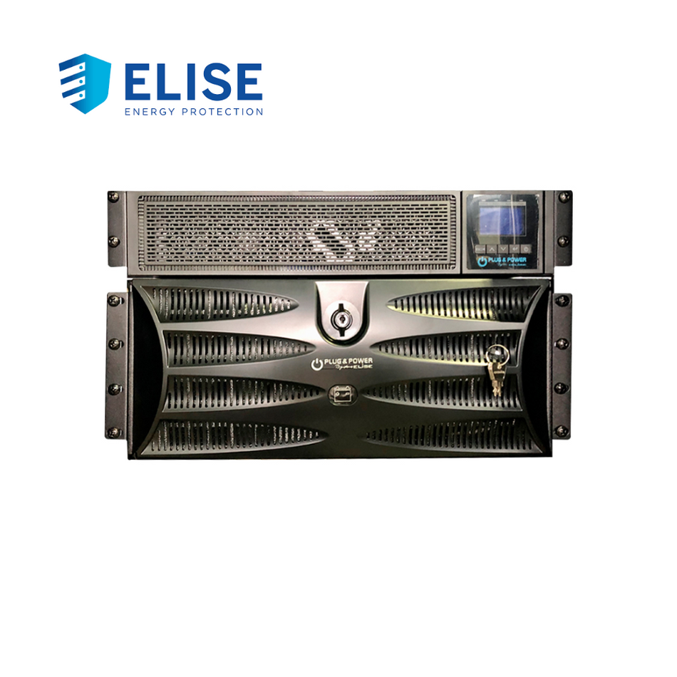 UPS ON LINE RACK/TOWER (URT) PLUG & POWER, 10000VA / 10000W, 230V, USB, RS-232 (DB-9)