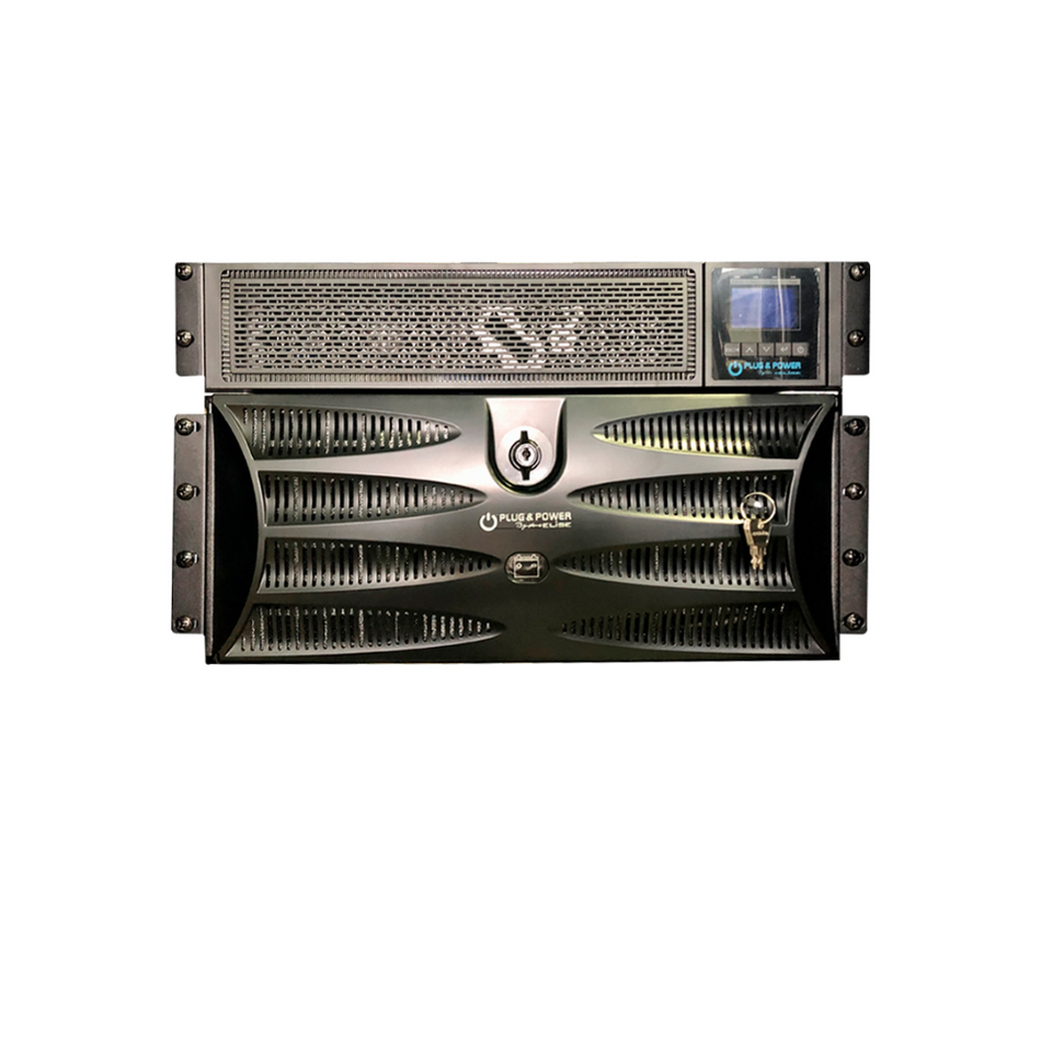 UPS ON LINE RACK/TOWER (URT) PLUG & POWER, 10000VA / 10000W, 230V, USB, RS-232 (DB-9)