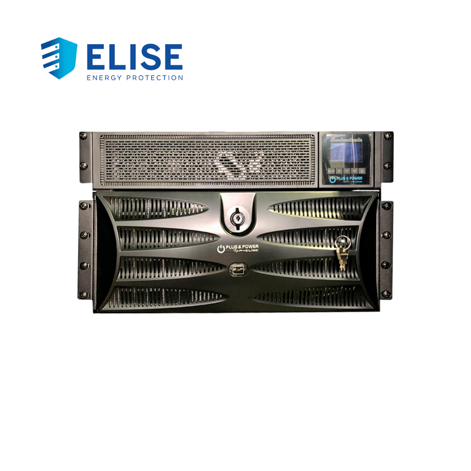 UPS ON LINE RACK/TOWER (URT) PLUG & POWER, 6000VA / 6000W, 230V, USB, RS-232 (DB-9)