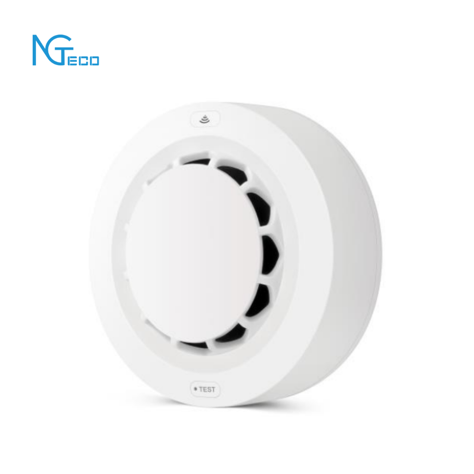 NGTECO NG-SD10 - DETECTOR DE HUMO WIFI 2.4 GHZ - ALCANCE DETECCION 20 MTS
