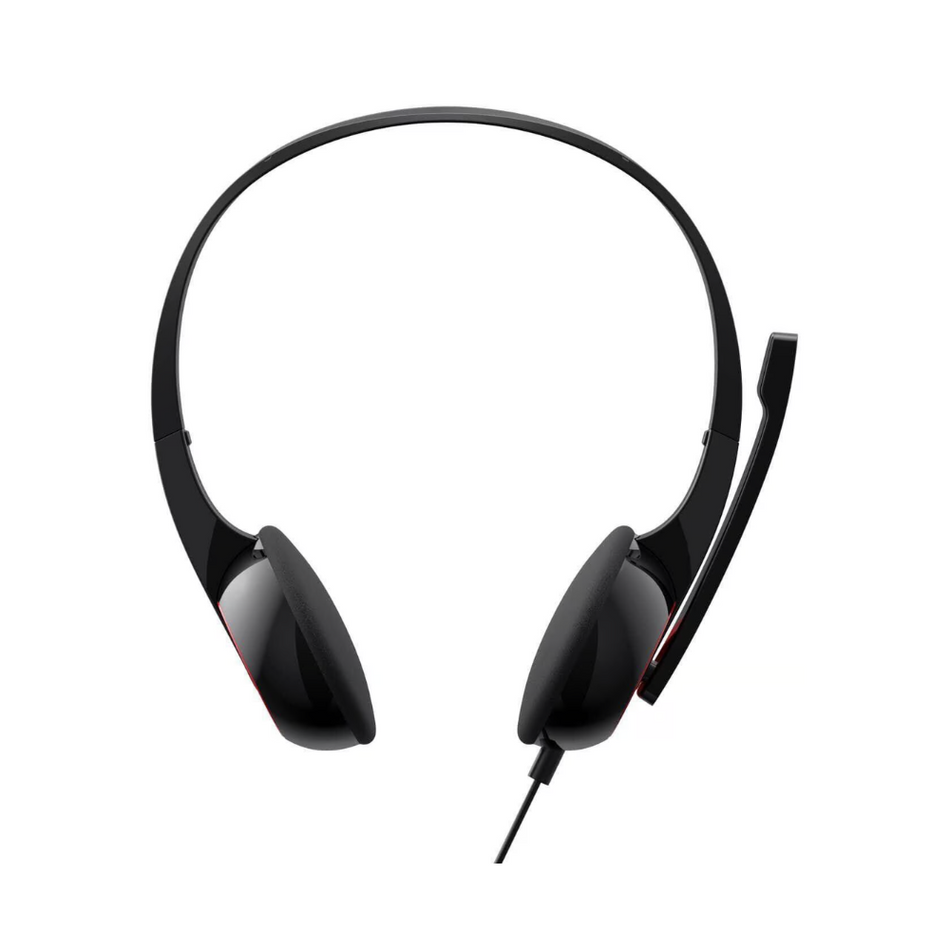 HAVIT H202D - AUDIFONOS ROJO/NEGRO - PARA PC - 3.5 MM