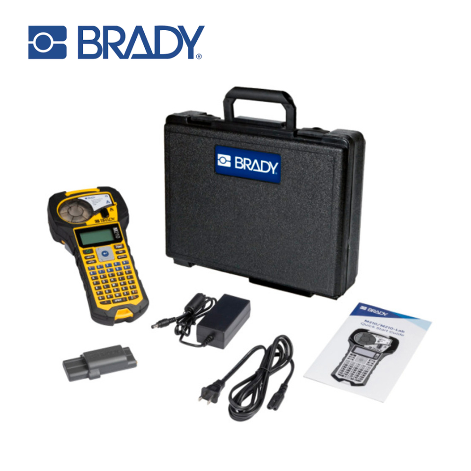 BRADY M210-KIT INCLUYE: IMPRESORA M210, MALETÍN, ETIQUETA, BATERÍA Y CARGADOR DE BATERÍA