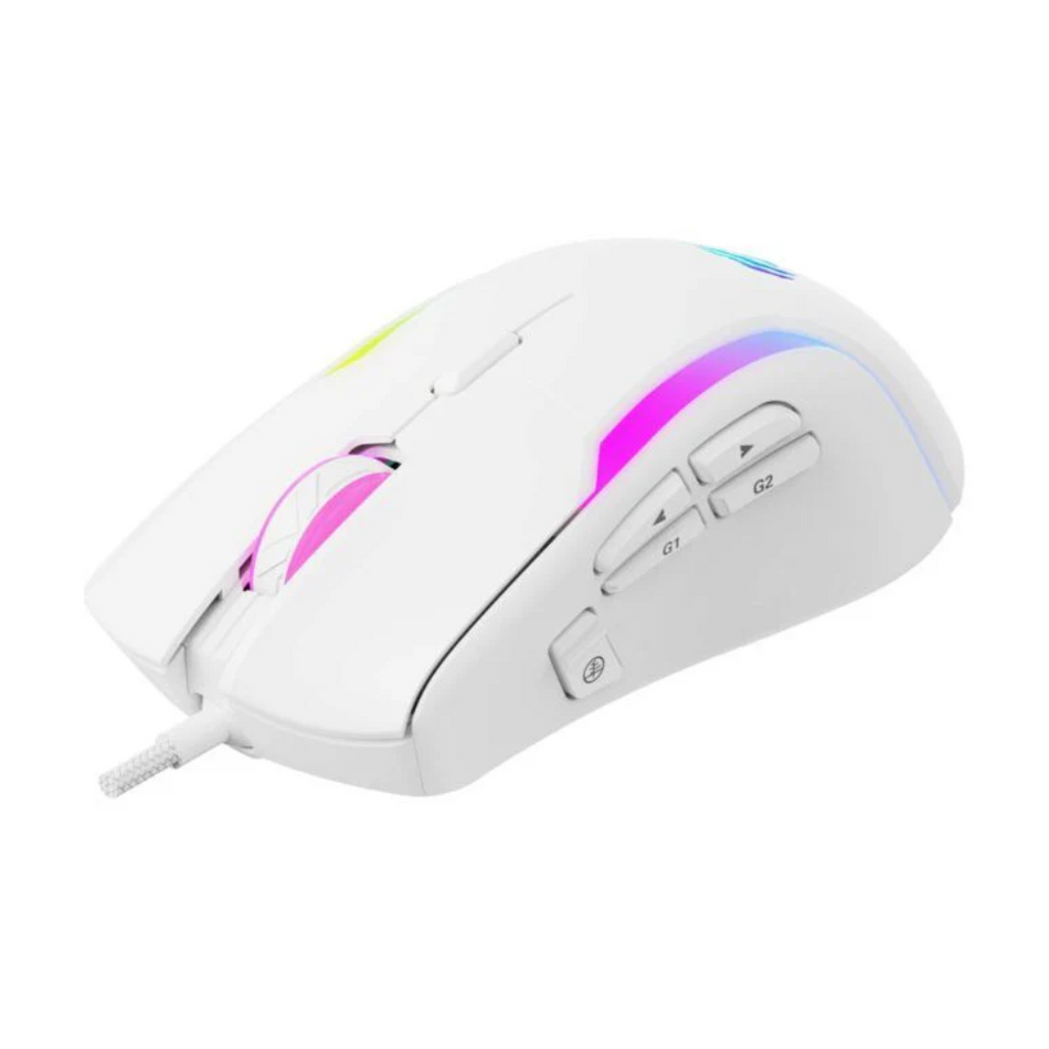 MOUSE GAMER HAVIT MS1033 8,000 DPI RGB BLANCO