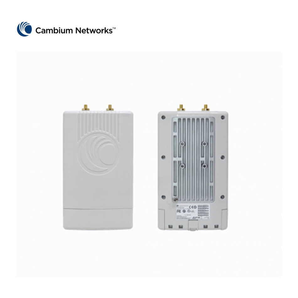 CAMBIUM NETWORKS C050900L131A RADIO BASE EPMP 2000 MULTIPUNTO, 5.X GHZ, ANTENA CONECTORIZADA 2-RPSMA, BEAM FORMING 2-RPSMA, 802.11N, HASTA 10 SUSCRIPTORES, IP55, POE INCLUIDO