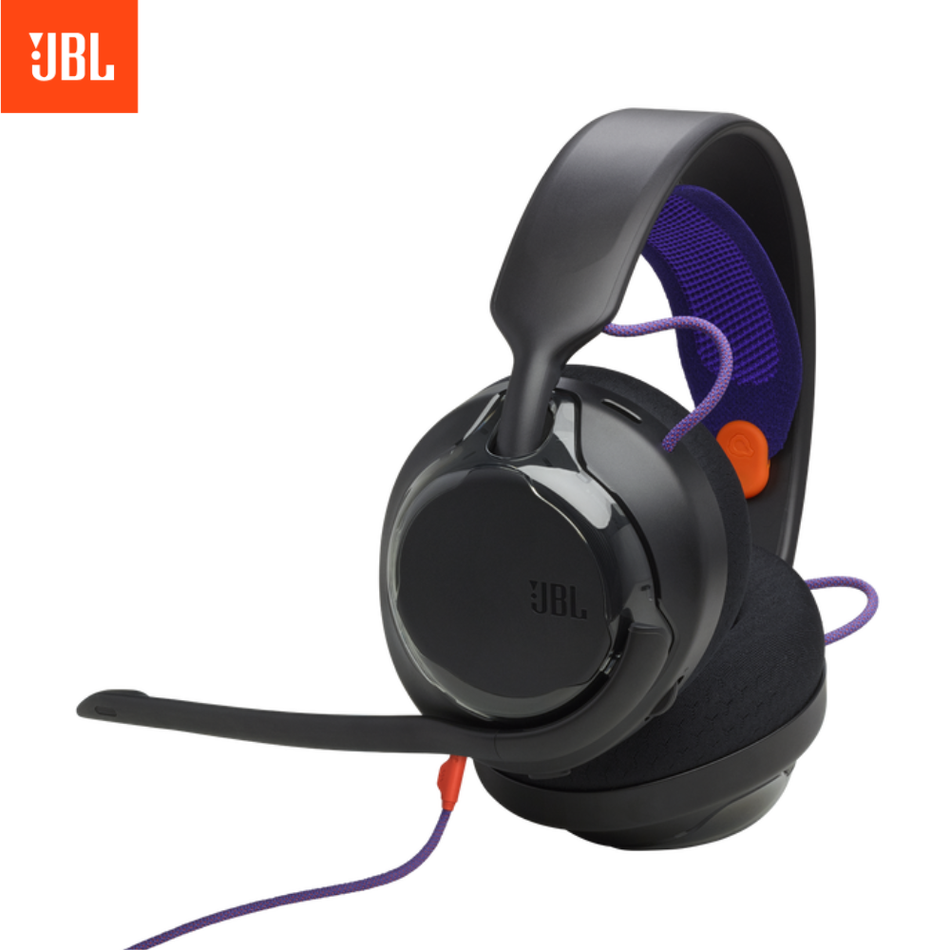 JBL QUANTUM 250 – AURICULARES GAMING CON SONIDO ENVOLVENTE Y MICRÓFONO DESMONTABLE