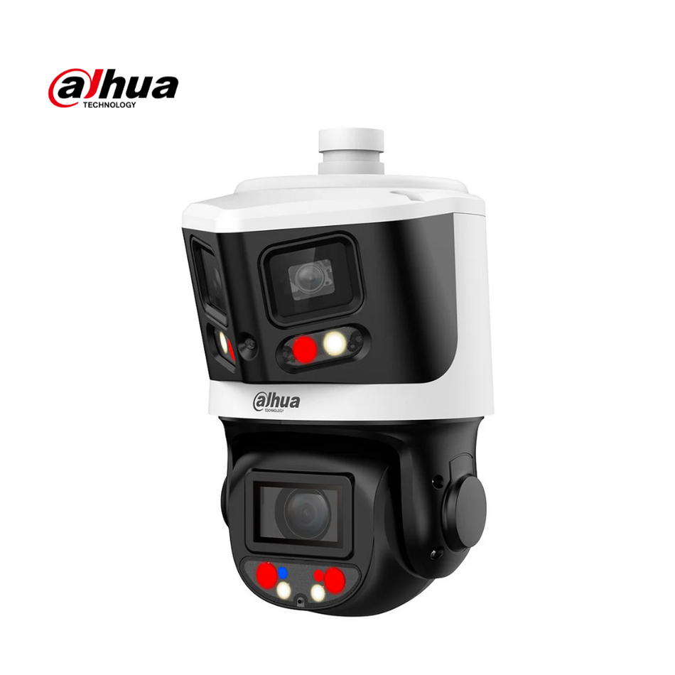DAHUA SDT3E410-8P-MB-A-PV1 CÁMARA DE SEGURIDAD IP PTZ & PANORÁMICA STARLIGHT TIOC 8MP+4MP