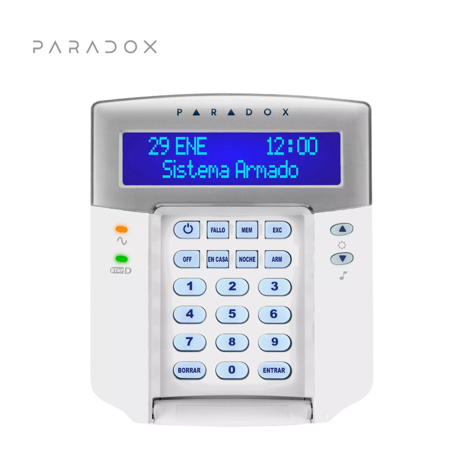 PARADOX K32LCD+ TECLADO 32 CARACTERES LCD CABLEADO