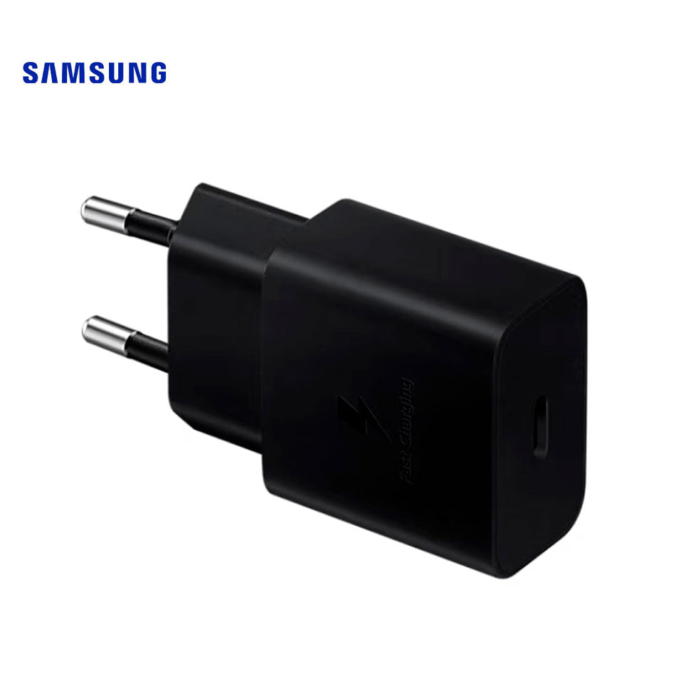 Cargador Samsung Travel Adapter 15W PD, USB-C, Diseño compacto, Color Negro