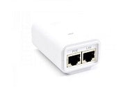 UBIQUITI U-POE-af - ADAPTADOR POE UBIQUITI AF (48 VDC, 0.32 A) PUERTO GIGABIT, IDEAL PARA EQUIPOS UNIFI
